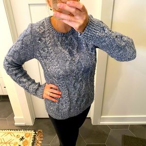 Gap silver sweater